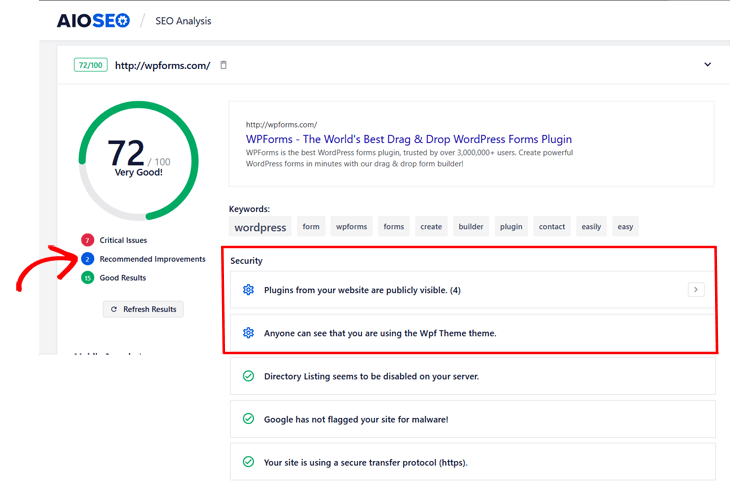 SEO Competitor Analysis - Recommended Improvements SEO Competitor Analysis - Recommended Improvements