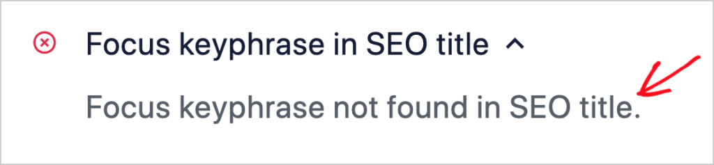 aioseo focus keyword recommendation