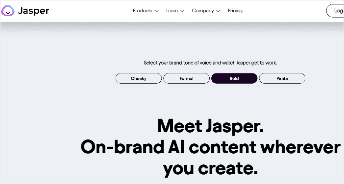 Jasper homepage