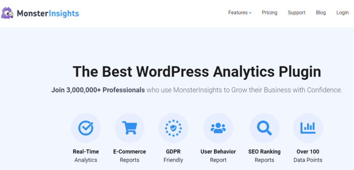 Whe looking for the best SEO rank tracker, MonsterInsights features among the best.