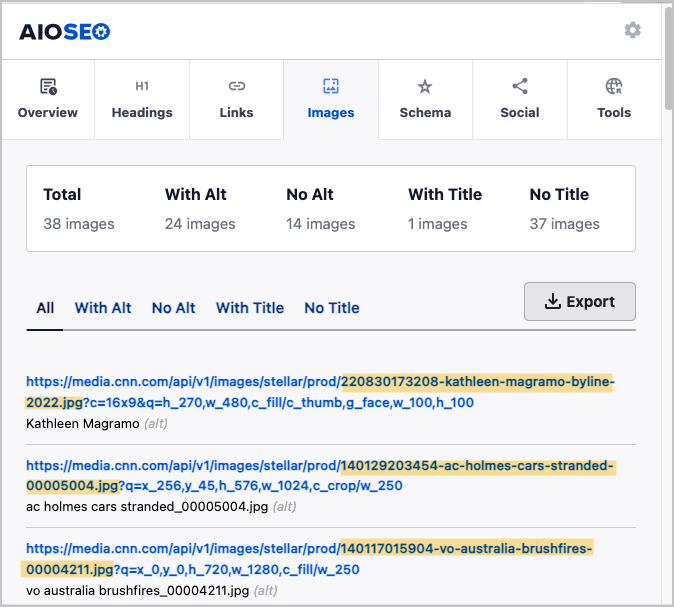 cnn image url examples