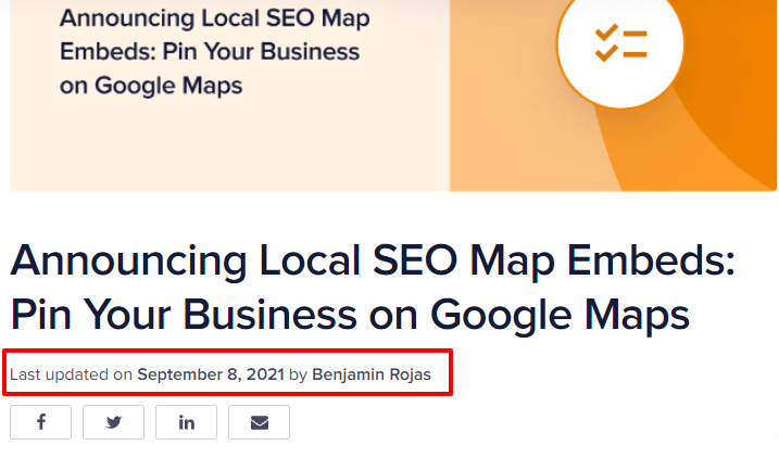 Author bylines are an excellent way to boost your E.A.T score. Author bylines are an excellent way to boost your Google E-E-A-T score.