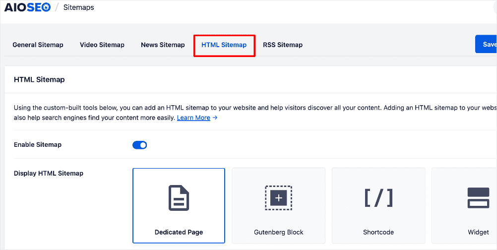 Generating an HTML sitemap Generating an HTML sitemap