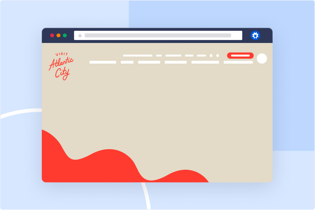SEO case study of Visit Atlantic City.