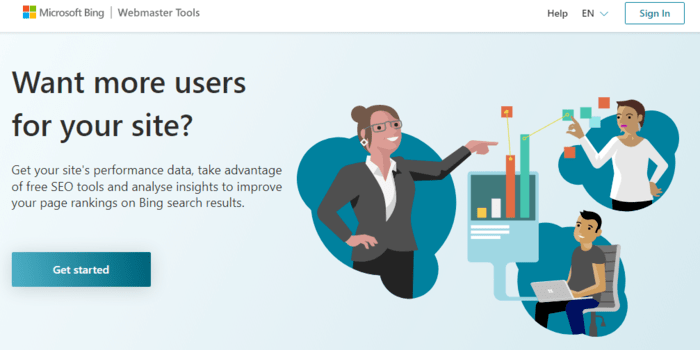 For insights on activity on Bing, add Bing Webmaster Tools to your SEO checklist tools. For insights on activity on Bing, add Bing Webmaster Tools to your SEO checklist tools.
