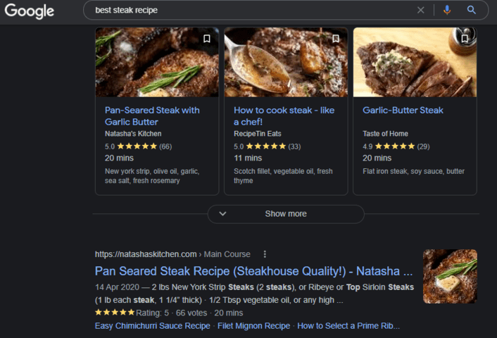 Rich snippet preview A snapshot showing how to use AIOSEO to create schema markup that will help produce rich snippets
