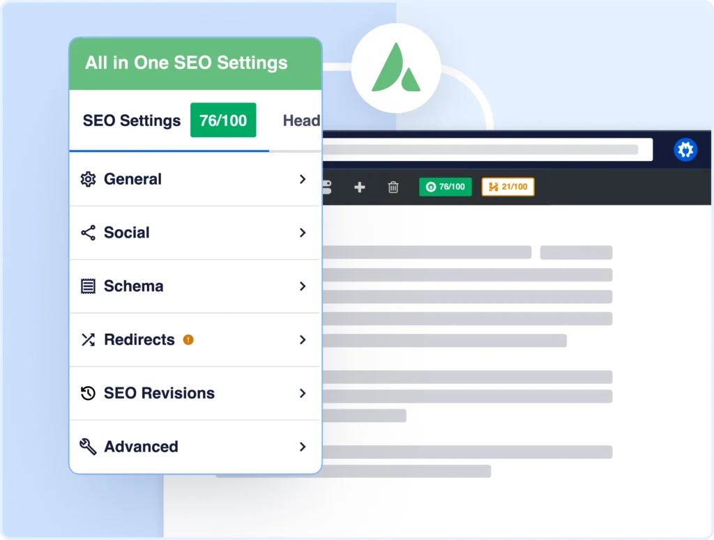 Mejora el SEO en la página y la visibilidad de tu sitio web Avada en los resultados de los motores de búsqueda.