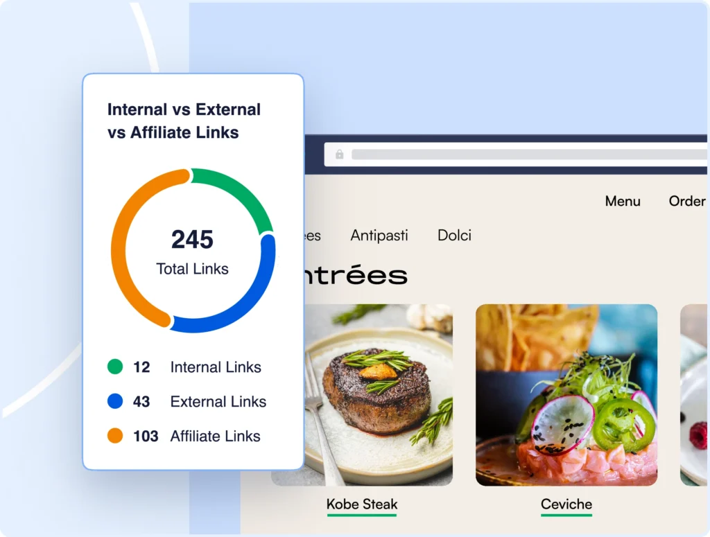 Monitor your internal linking strategy over time.