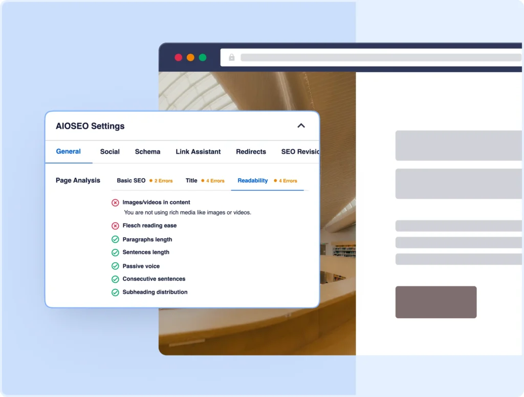 Improve your readability score with easy-to-follow recommendations.