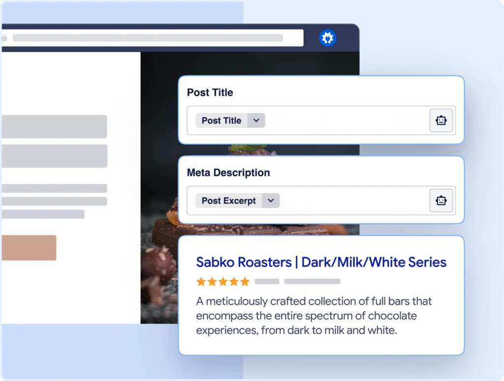 Control how your product listings appear in search results.